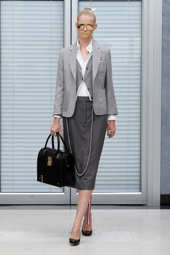 Thom Browne 11春夏女裝 秀場高清圖片