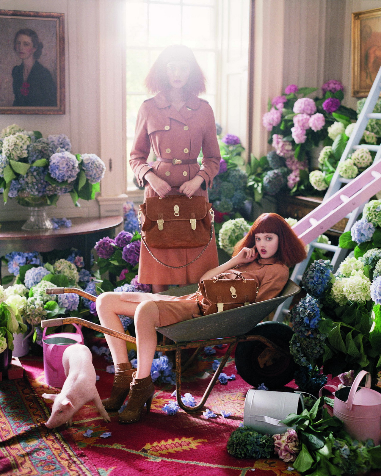 Mulberry 11春夏 廣告高清圖片