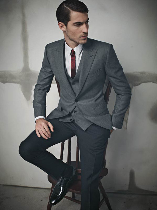 Dolce & Gabbana 秋冬紳士晚禮服廣告 高清圖片