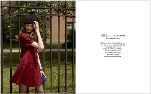 Jill by Jill Stuart 2011秋冬系列廣告 高清圖片