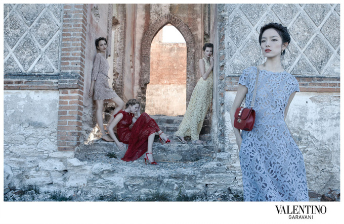 Valentino 2012春夏廣告高清圖片